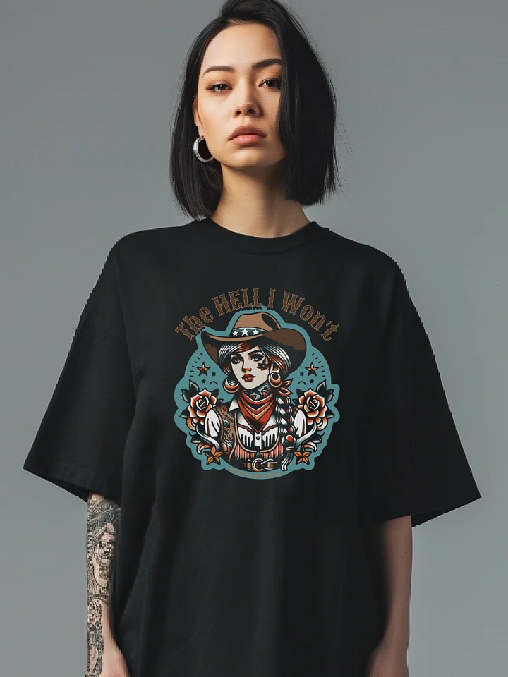 The HELL I Won't - old school tattoo style product image (1)