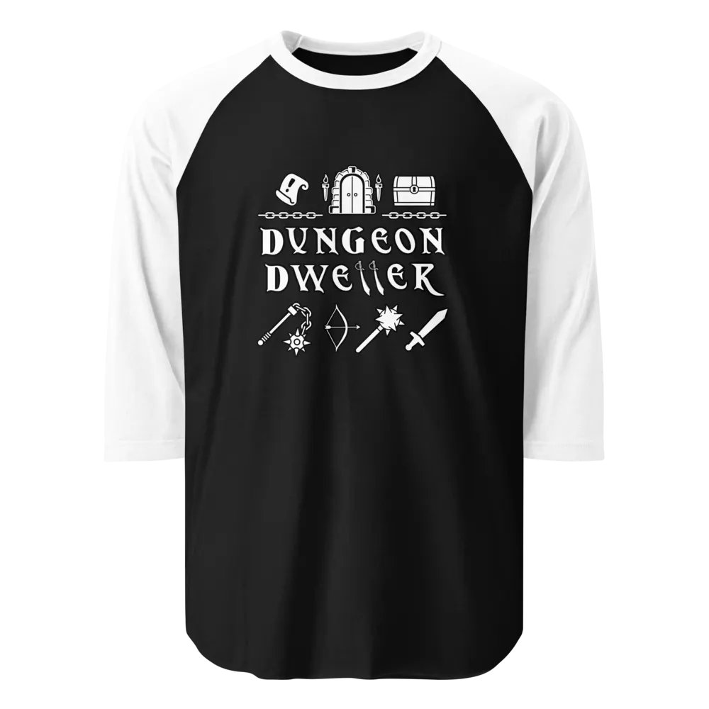 Dungeon Dweller Raglan Tee product image (1)