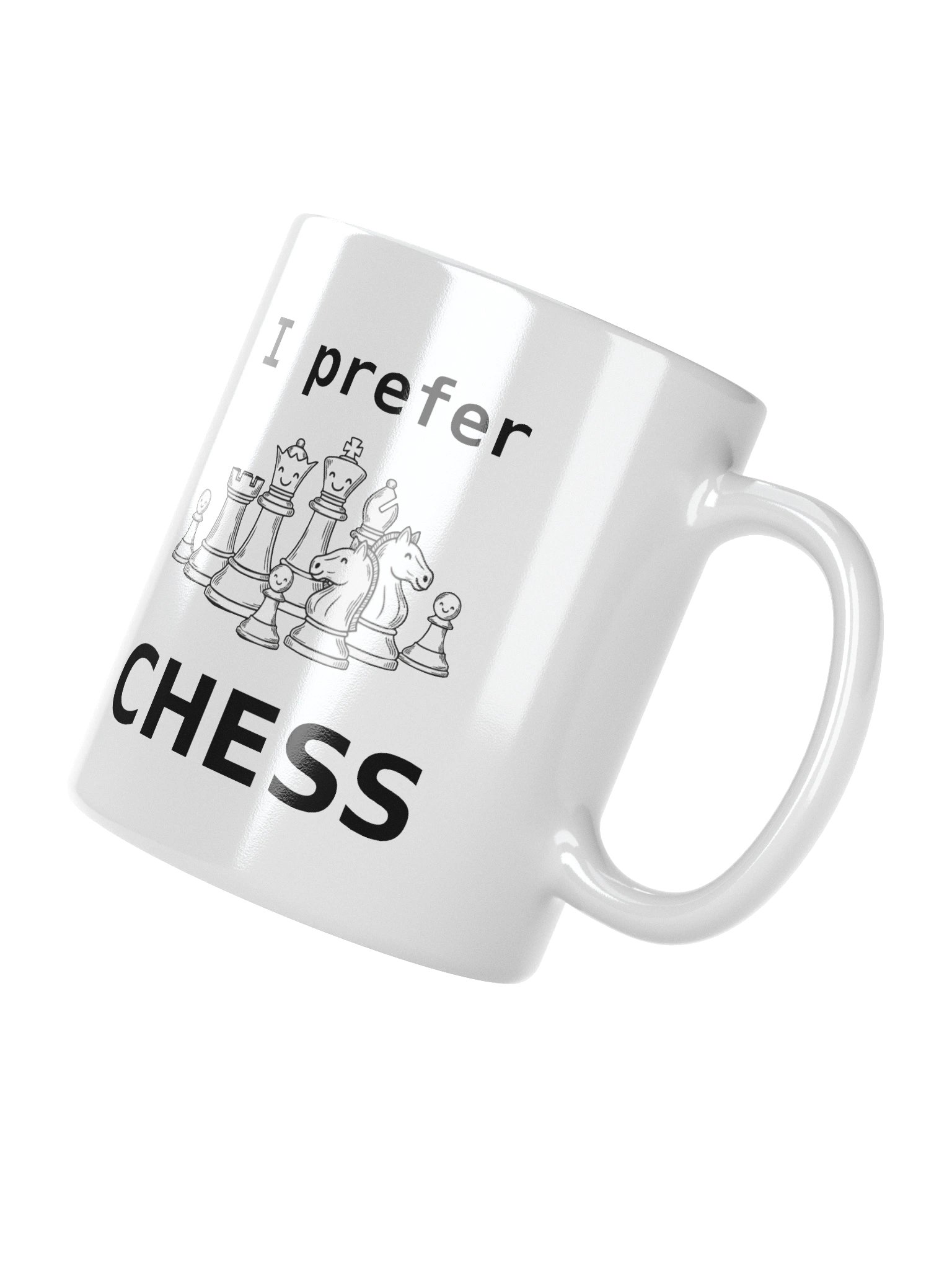 Tea or Coffe? I prefer CHESS Mug product image (4)