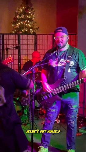 Disassociating from this punishing heat by thinking back on colder days. Throwback to last year, playing one of Bad Habit's s...