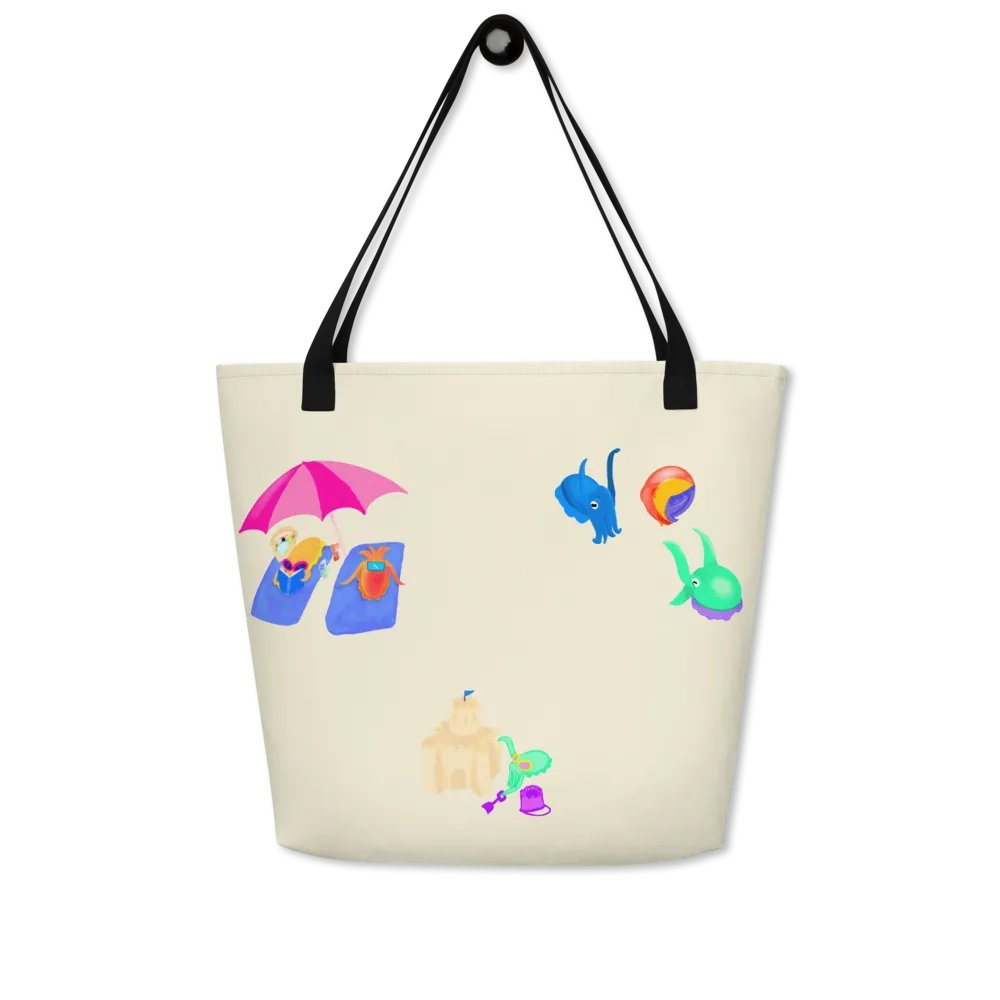 Cuttlefish Beach Doodles Tote product image (4)