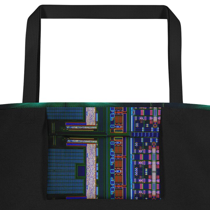 Glitched BSOD All-Over Print Tote Bag product image (2)