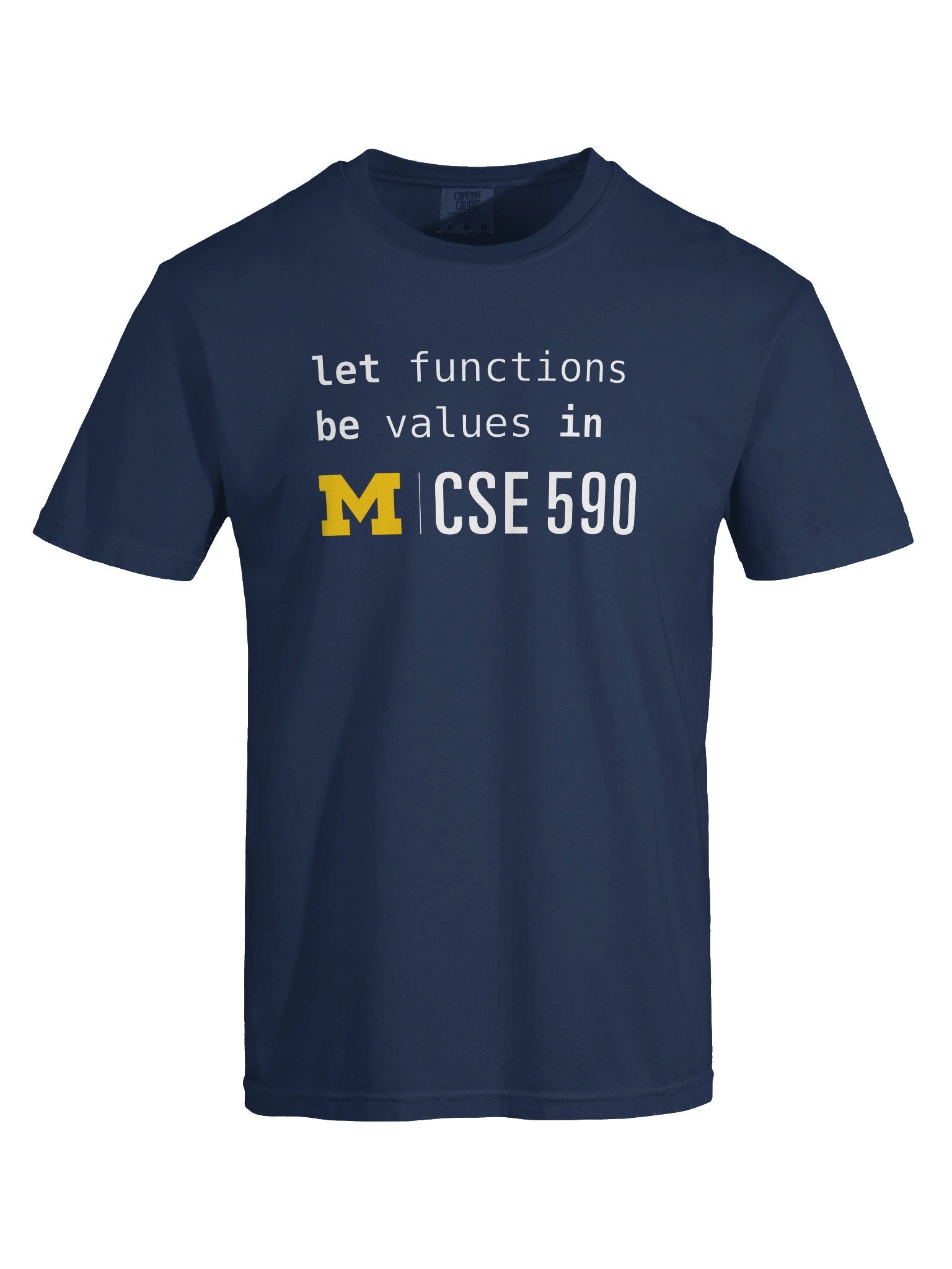 let functions be values in CSE 590 - heavyweight t-shirt product image (5)