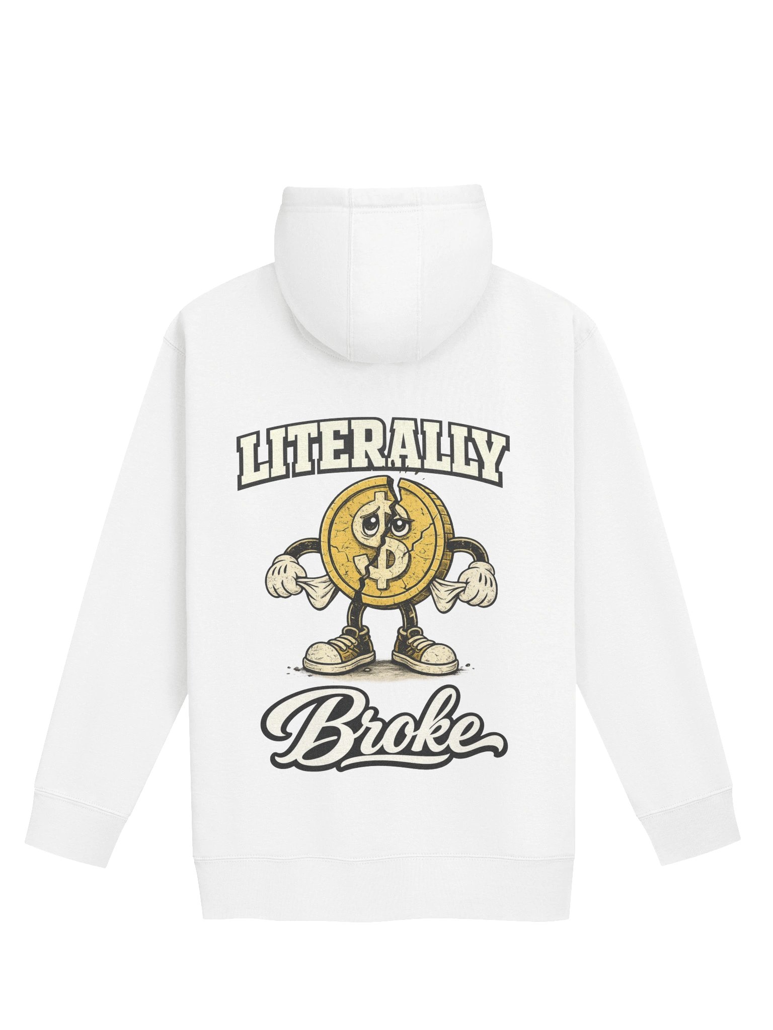 LBC Literally Broke Hoodie product image (3)