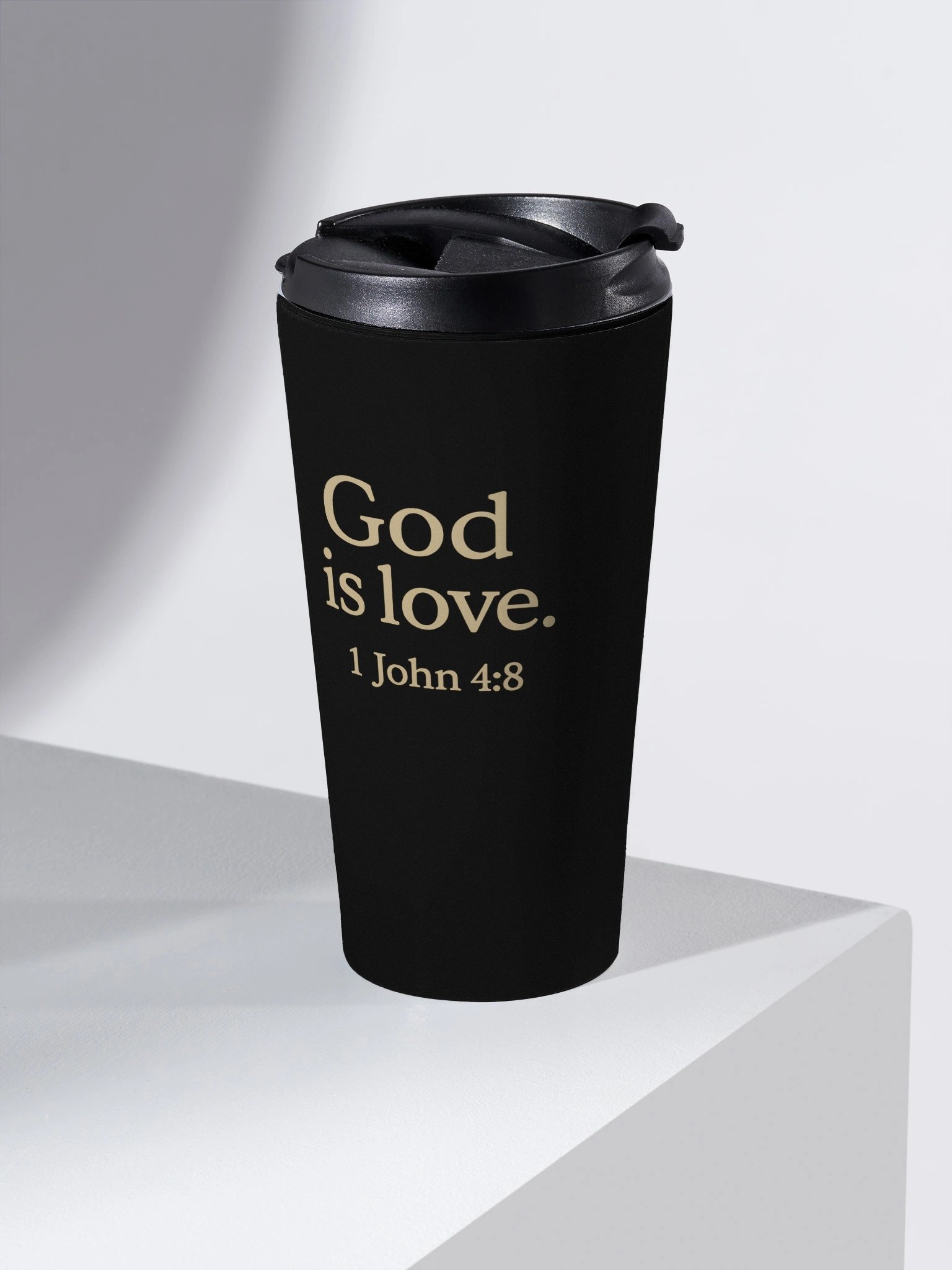 Formal Faith/God is Love Travel Mug product image (2)