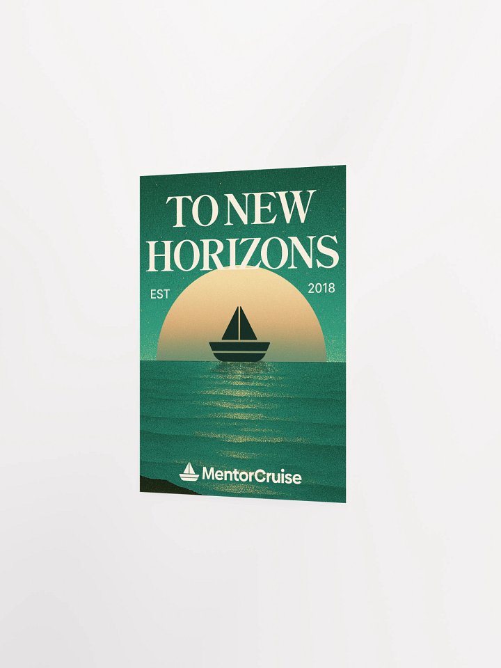 "To new horizons" Poster product image (2)
