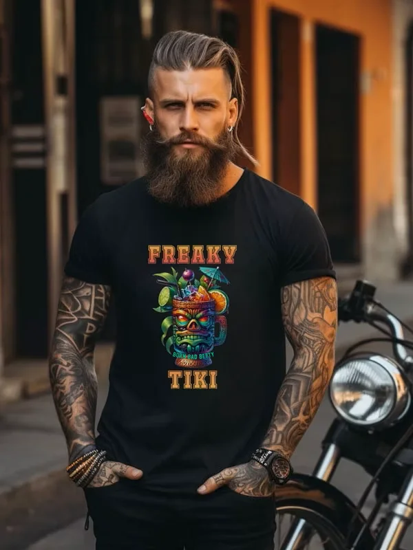 Freaky Tiki Mug T-shirt product image (1)