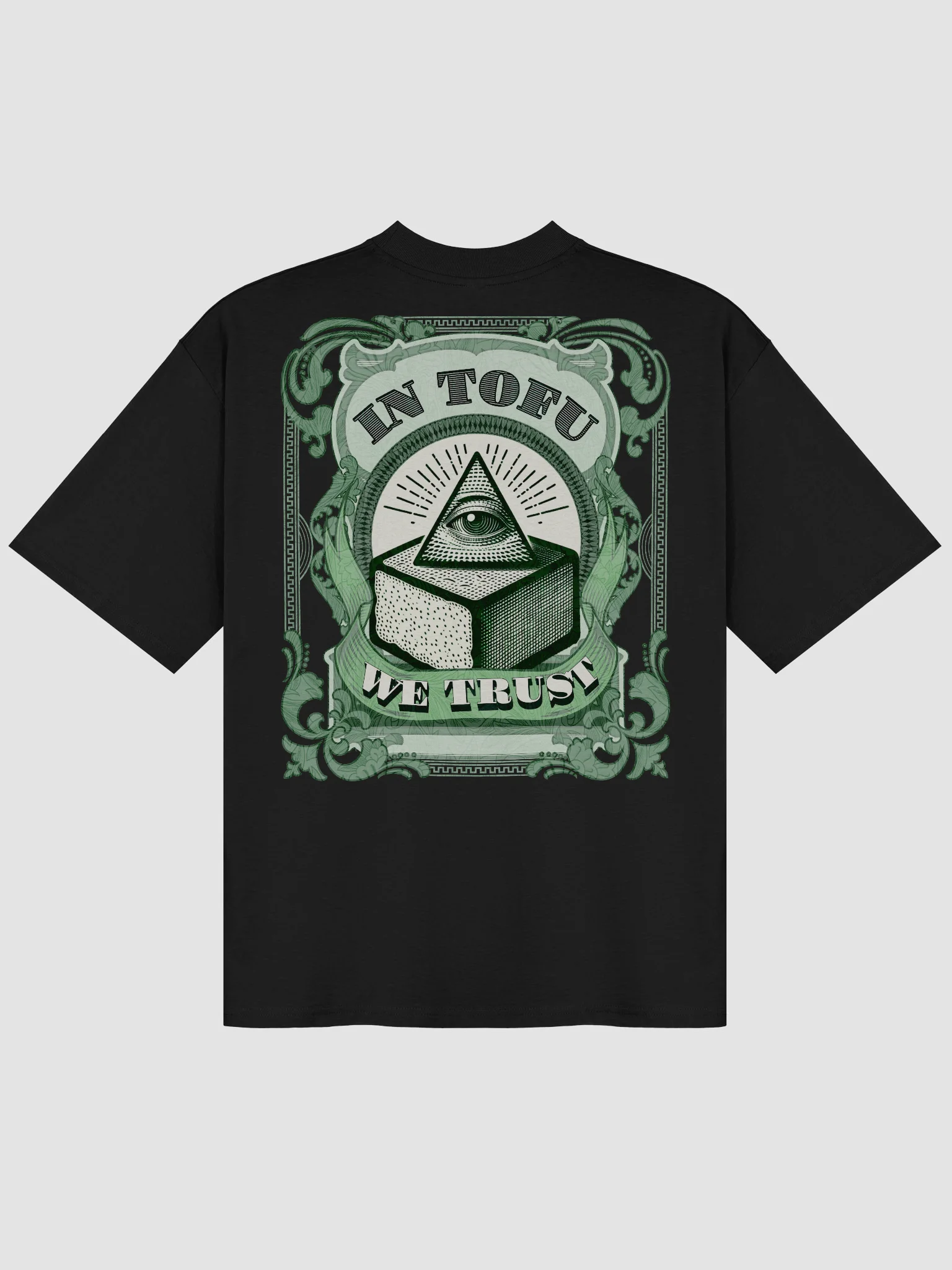 In Tofu We Trust Oversized Tee product image (12)
