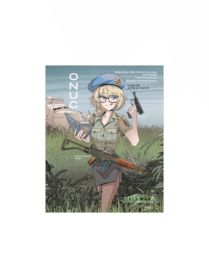 Swedish ONUC Peacekeeper Girl Ingrid Andersson product image (1)