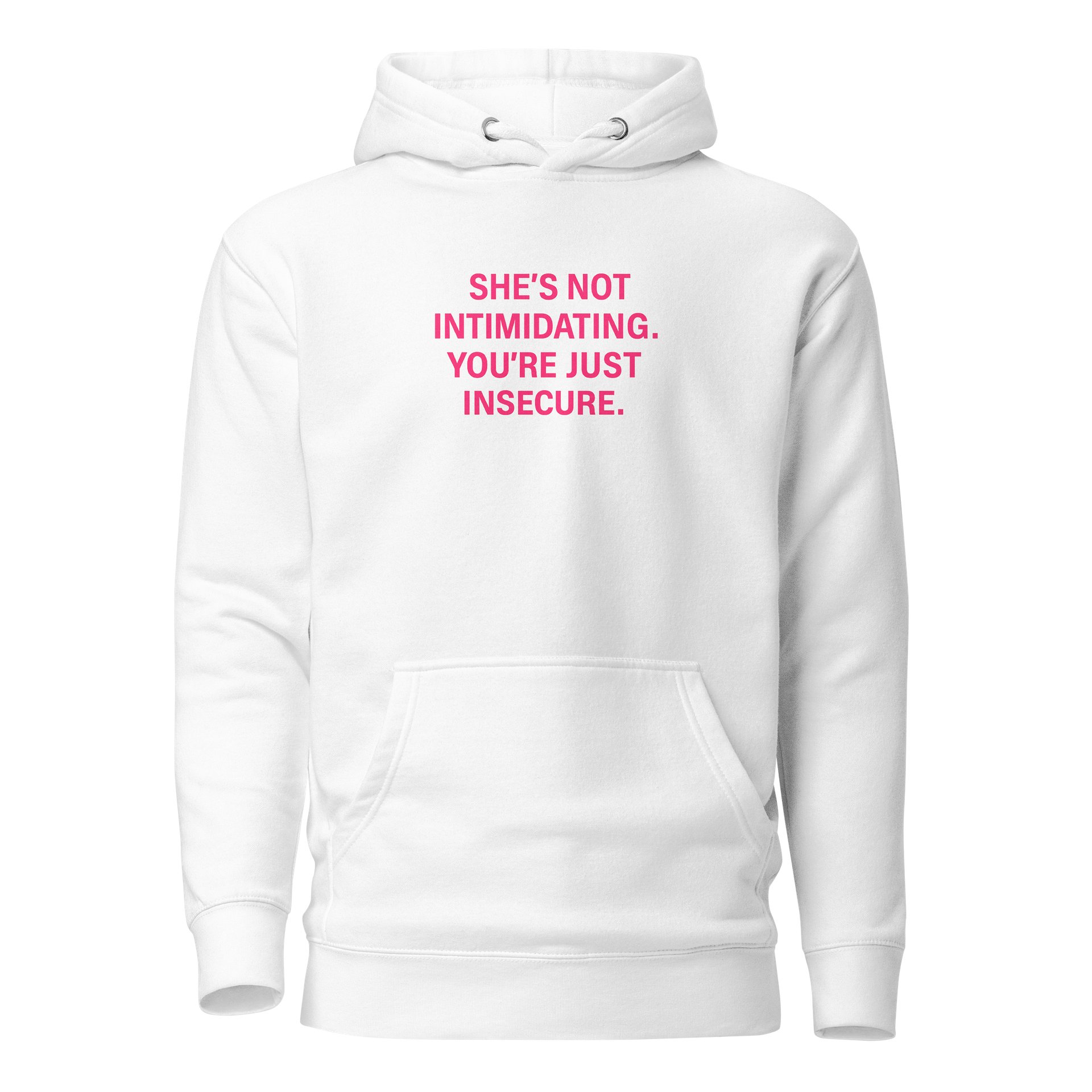 TITLE She’s Not Intimidating – Empowerment Hoodie product image (1)