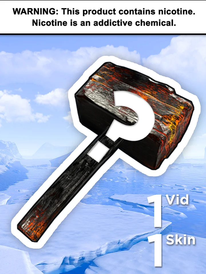 Mystery Pack | 1 Rust Hammer Skin + 1 Random Private Build product image (1)