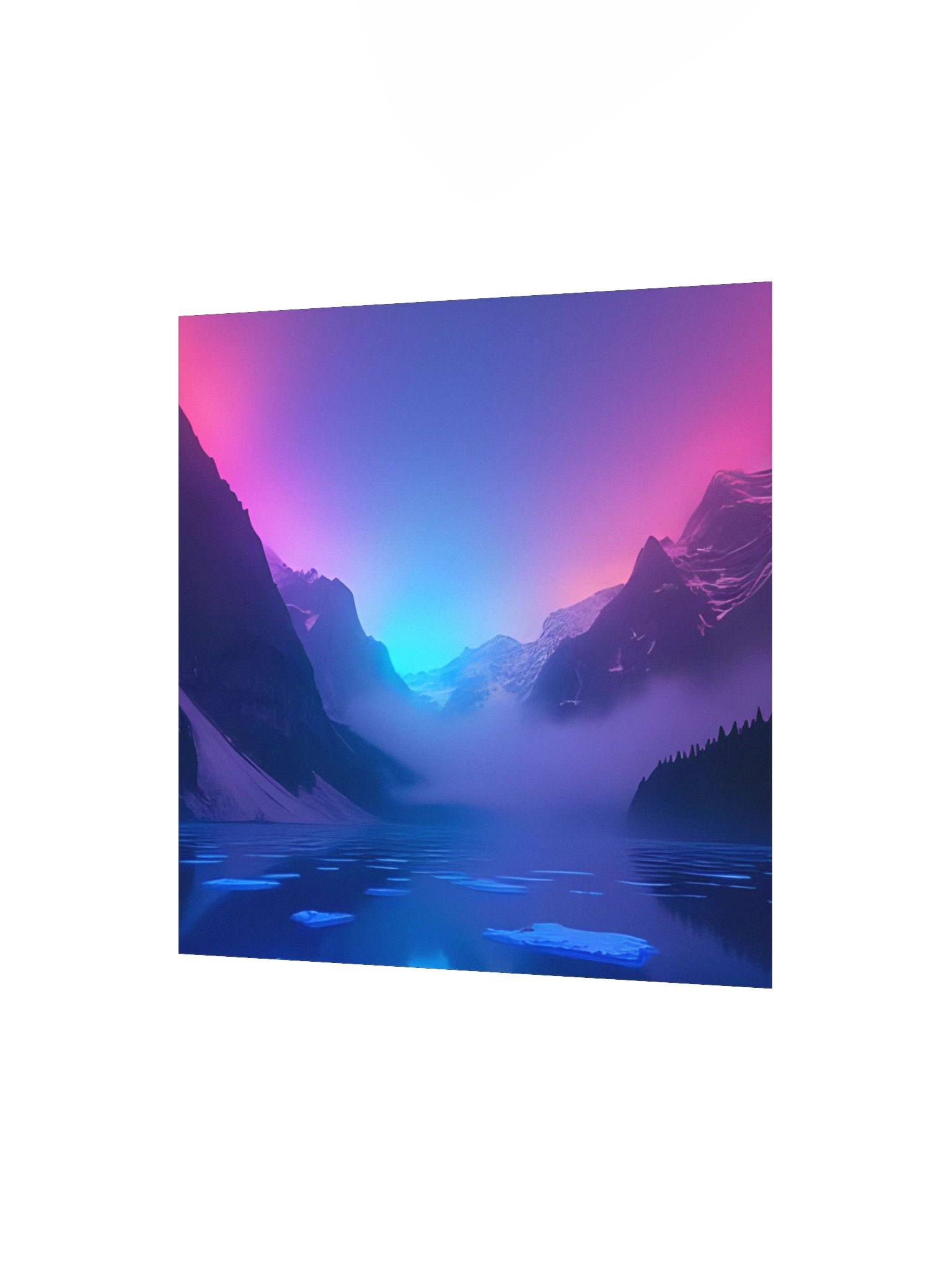 Ethereal Peaks Matte Poster product image (7)