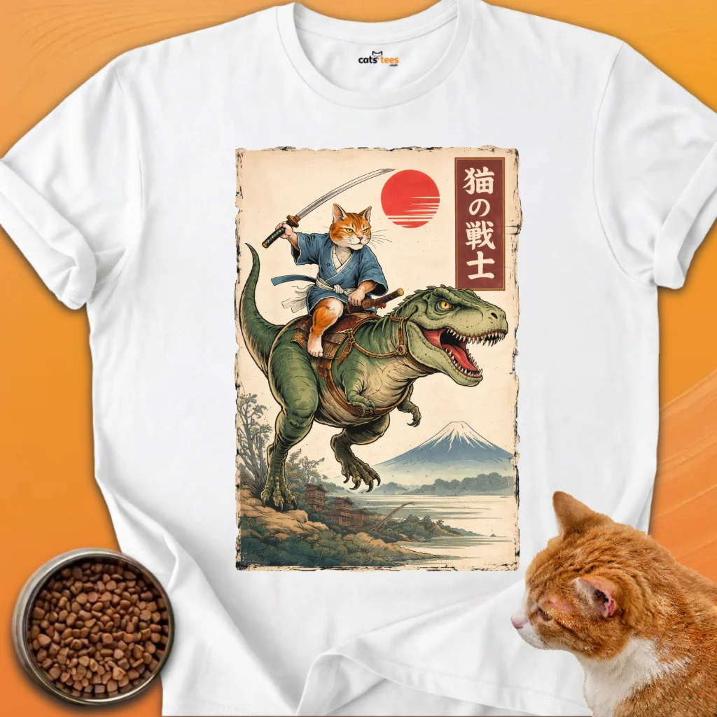 Samurai Cat and T-rex product image (32)
