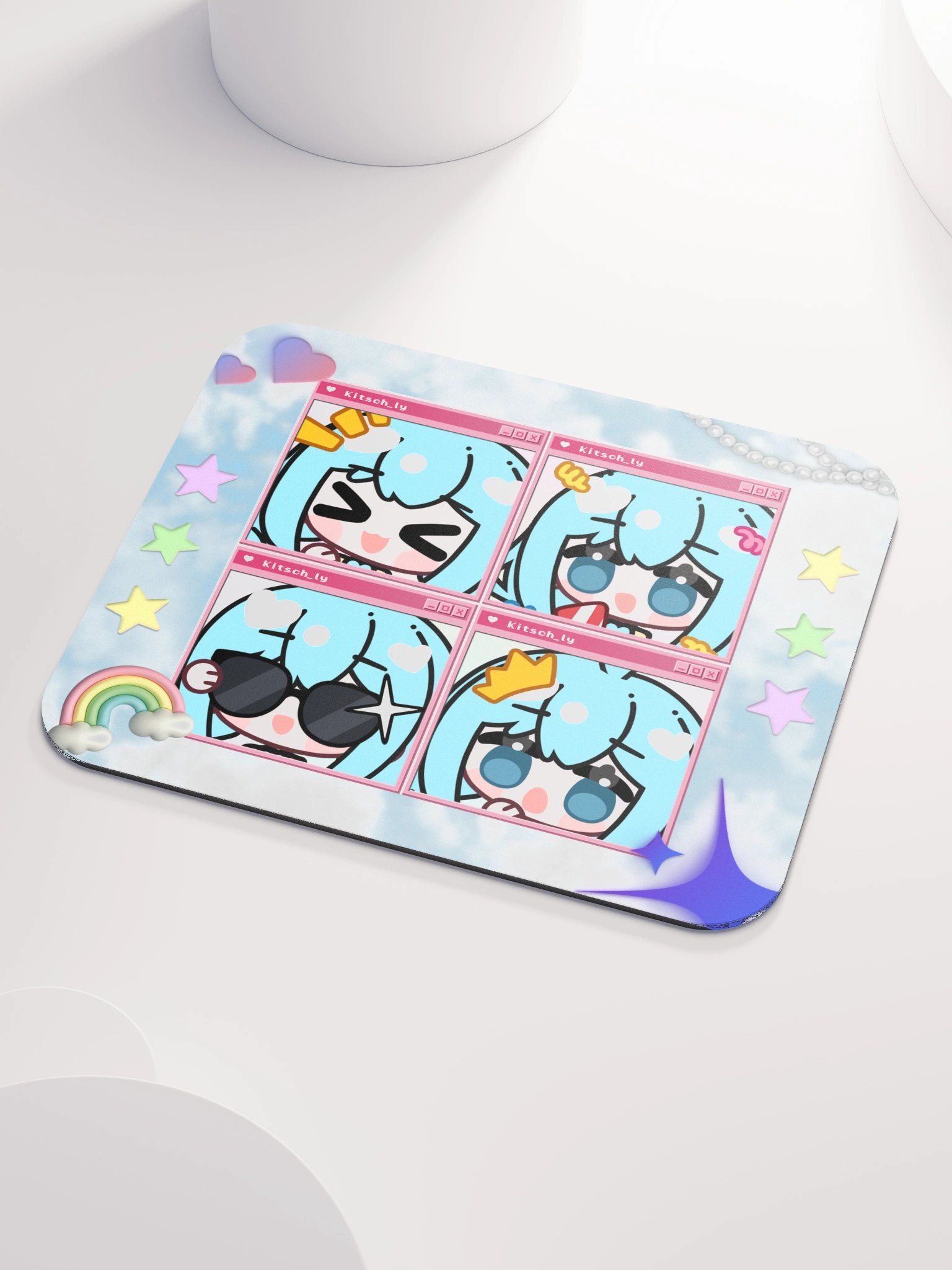 kitsch_ly Ctrl+Alt+Feelings (Mousepad) product image (4)