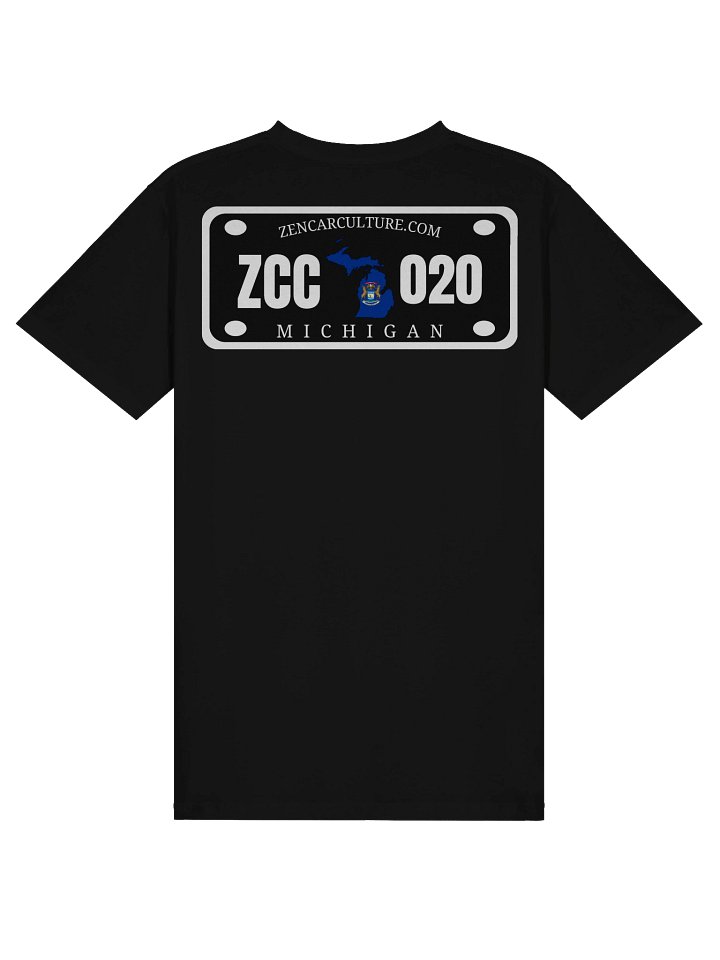 ZCC MICHIGAN STATE PLATE PREMIUM TEE product image (1)