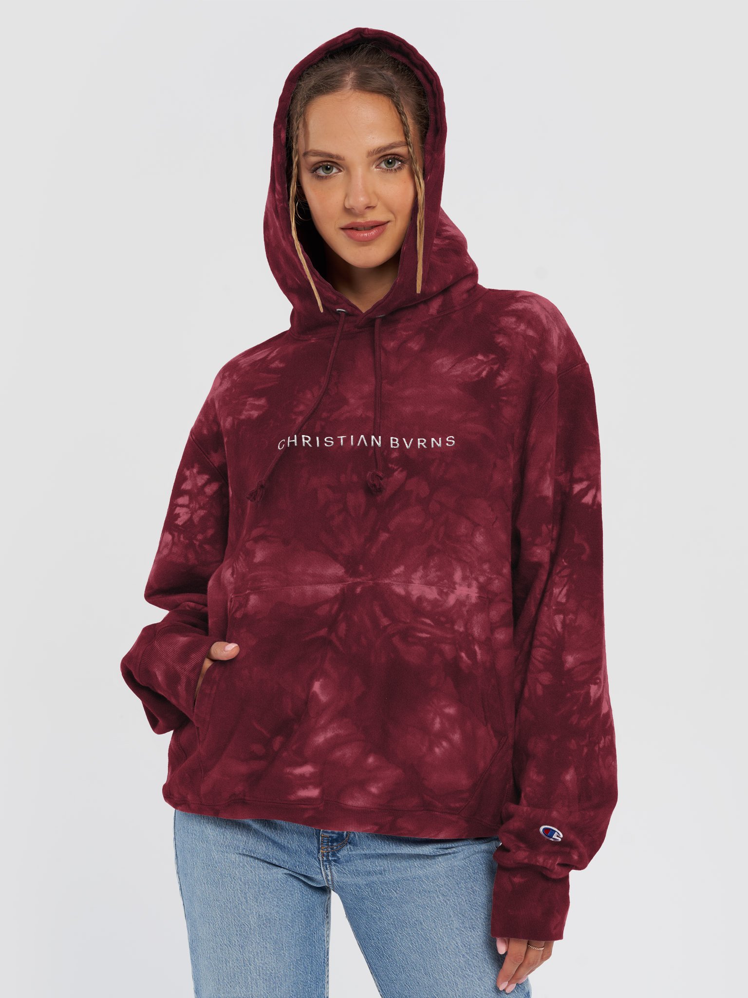 Minimal Tie-dye Hoodie product image (3)