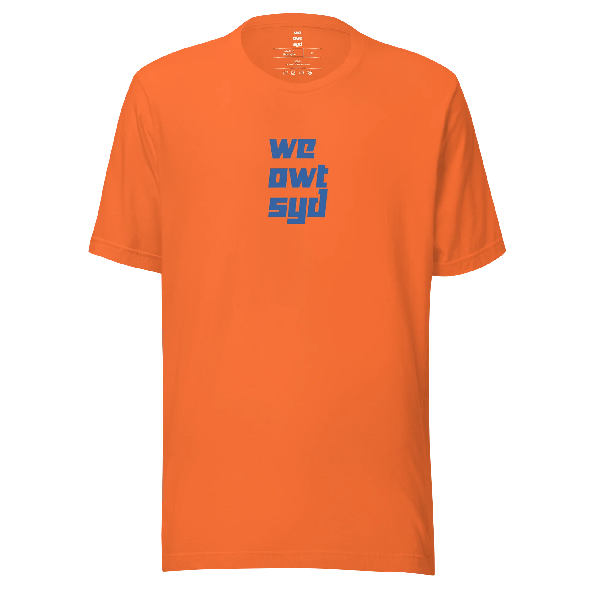 WeOwtsyd Gen 2 Premium T-Shirt - Alt Orange/Blue product image (1)