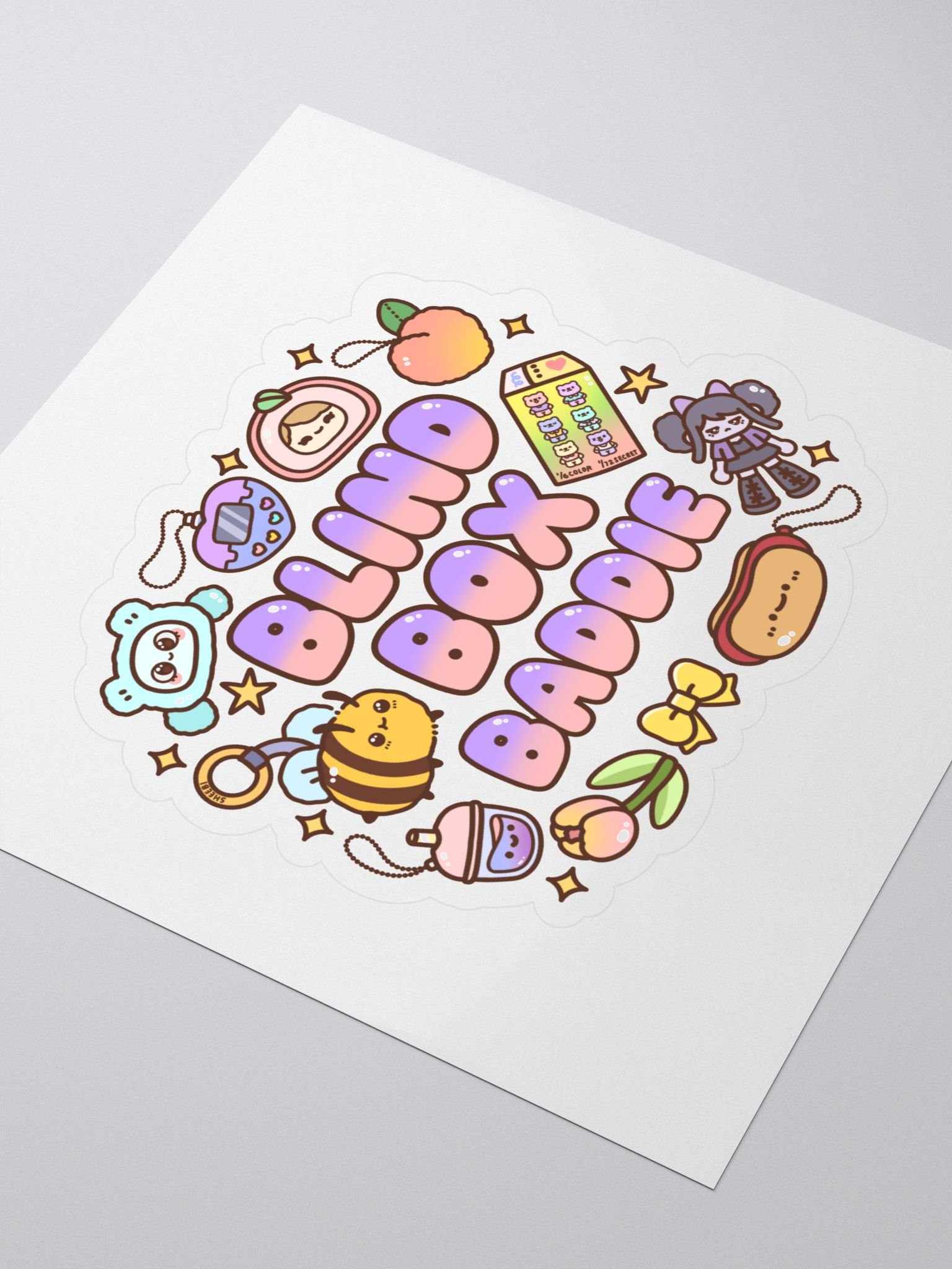 blind box baddie // sticker product image (3)