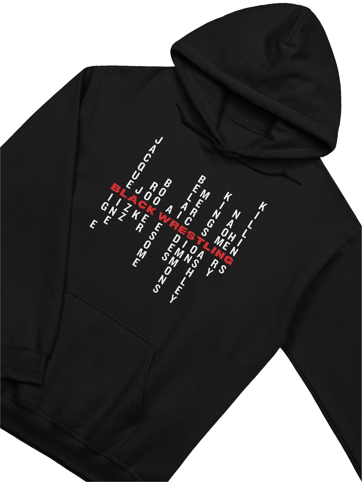 Black Wrestling Royalty Hoodie product image (3)