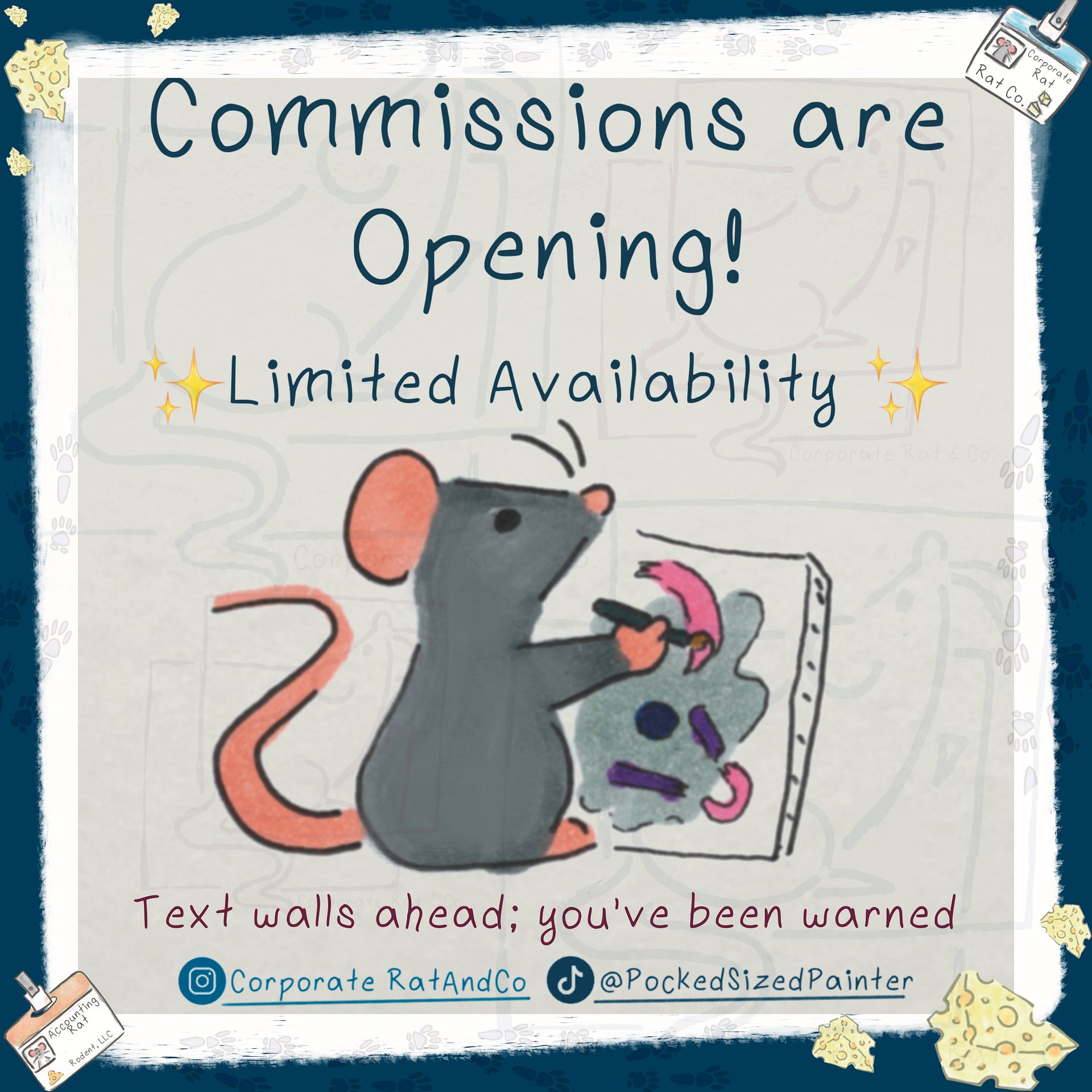 Career Rat Commission - Single Panel product image (1)