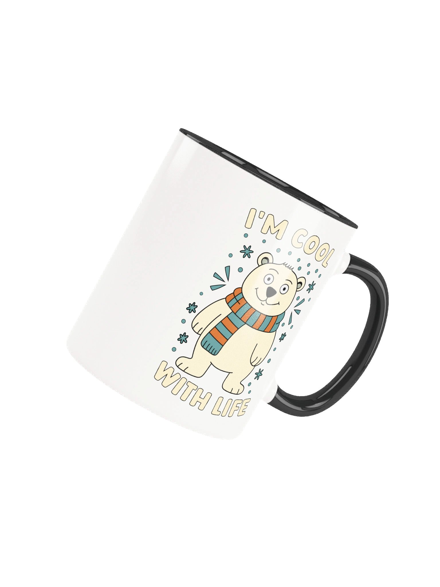 I’m Cool With Life Polar Bear Mug product image (4)