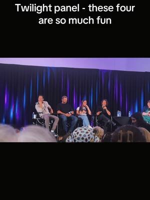 Twilight cast panel - Peter Facinelli, Ashley Greene, Kellan Lutz, Jackson Rathbone - laughs and nostalgia #twilight #comiccon #tampabay #traveltok #fyp