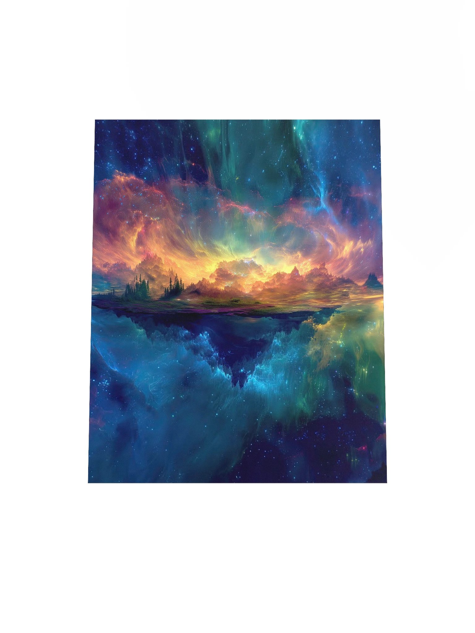 Surreal Floating Island Poster product image (5)