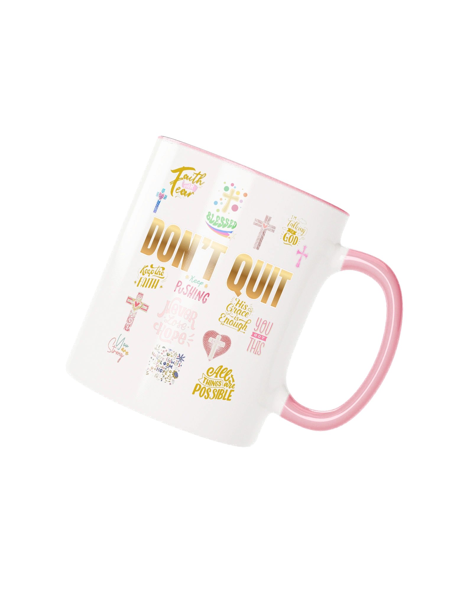 Don't Quit Galatians 6:9 Inspired Ceramic Mug product image (2)