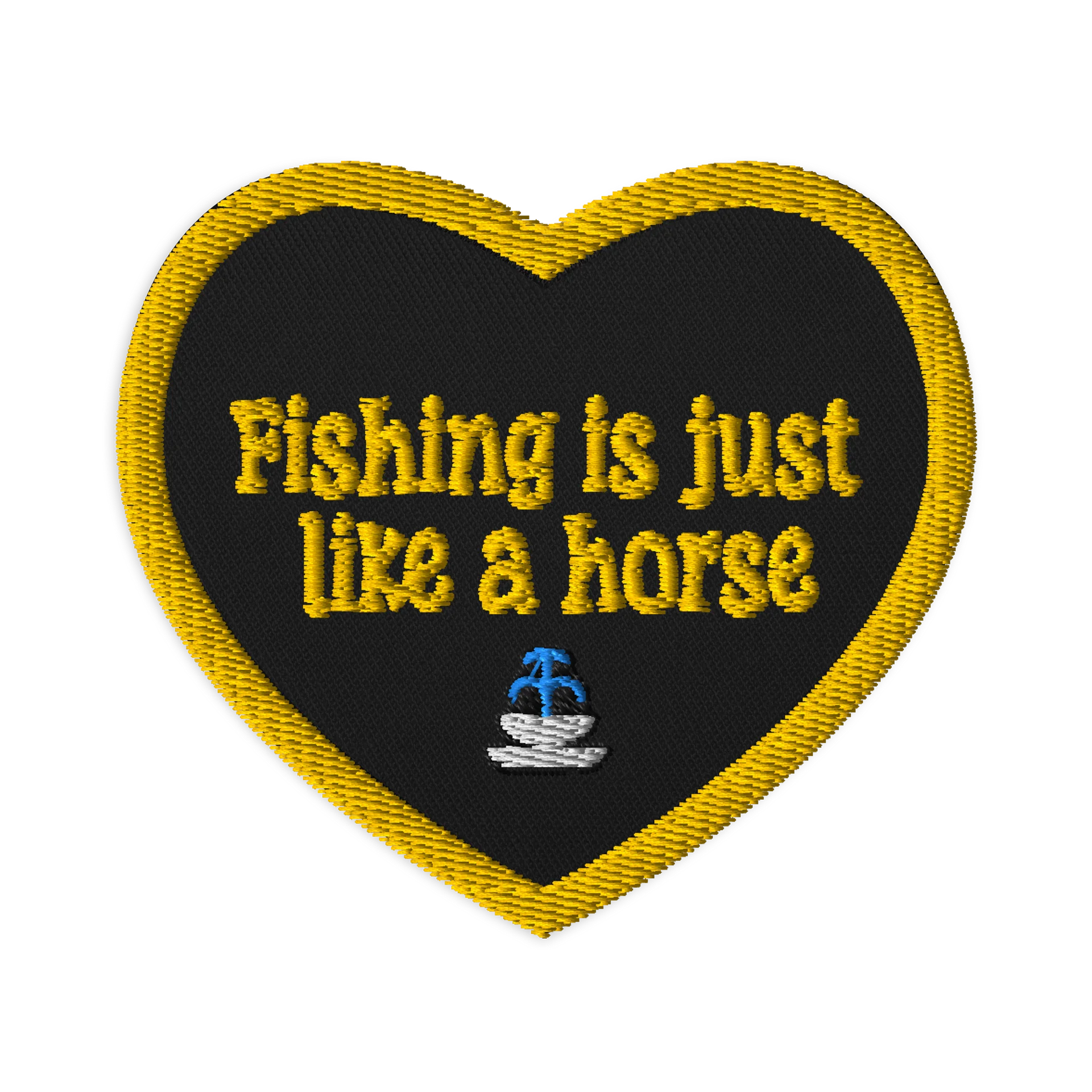 Proverb Heart Patch - Yellow product image (1)