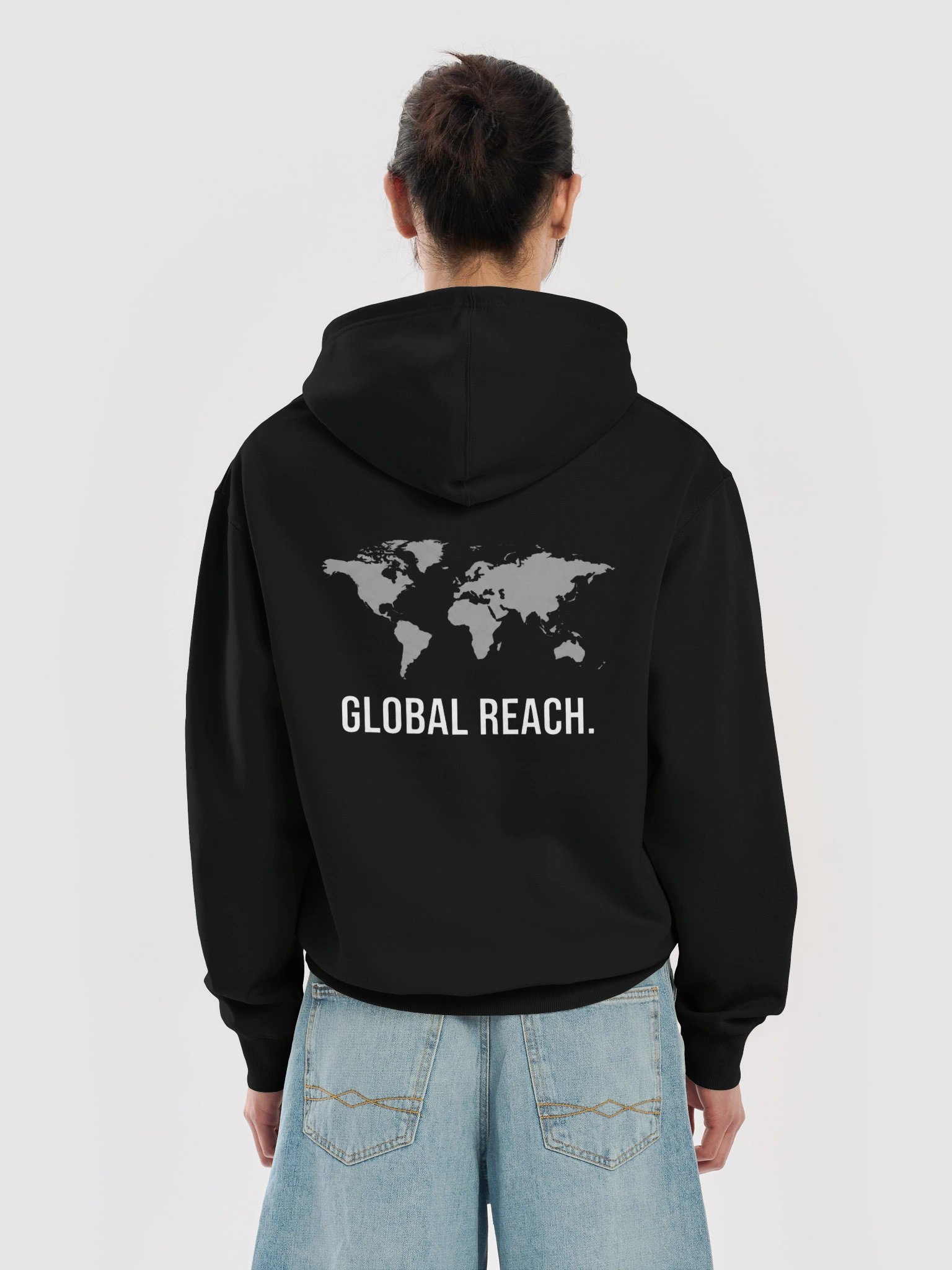 Global Reach. - Heavyweight Oversized Hoodie product image (6)