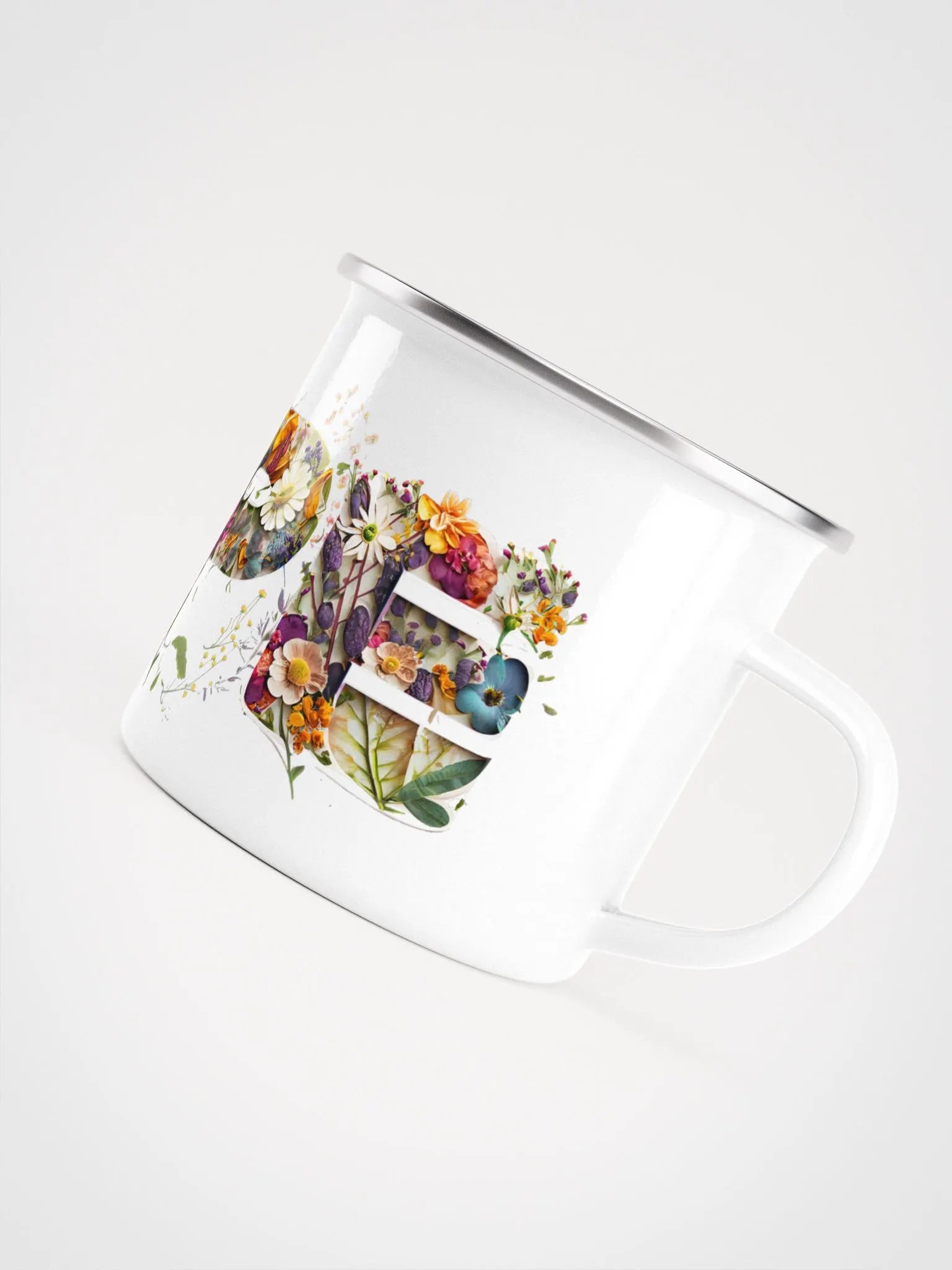 Floral Hope Enamel Mug product image (5)