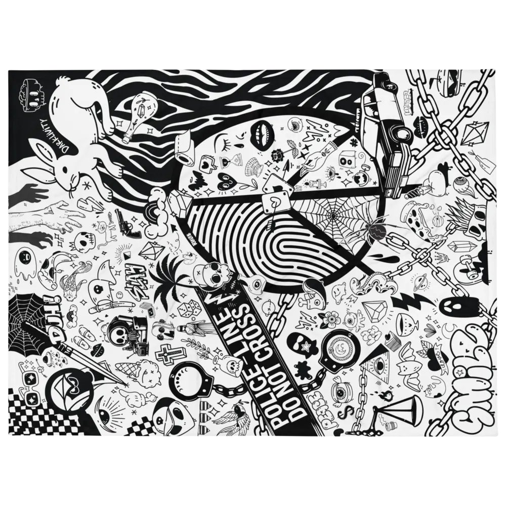 Forensick Throw Blanket product image (4)