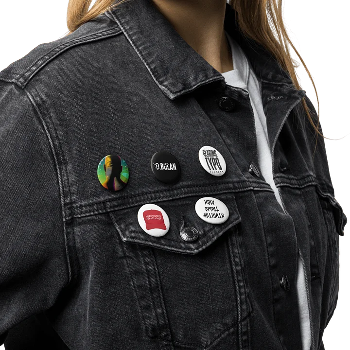 "Fight Naked" Button Pack product image (2)