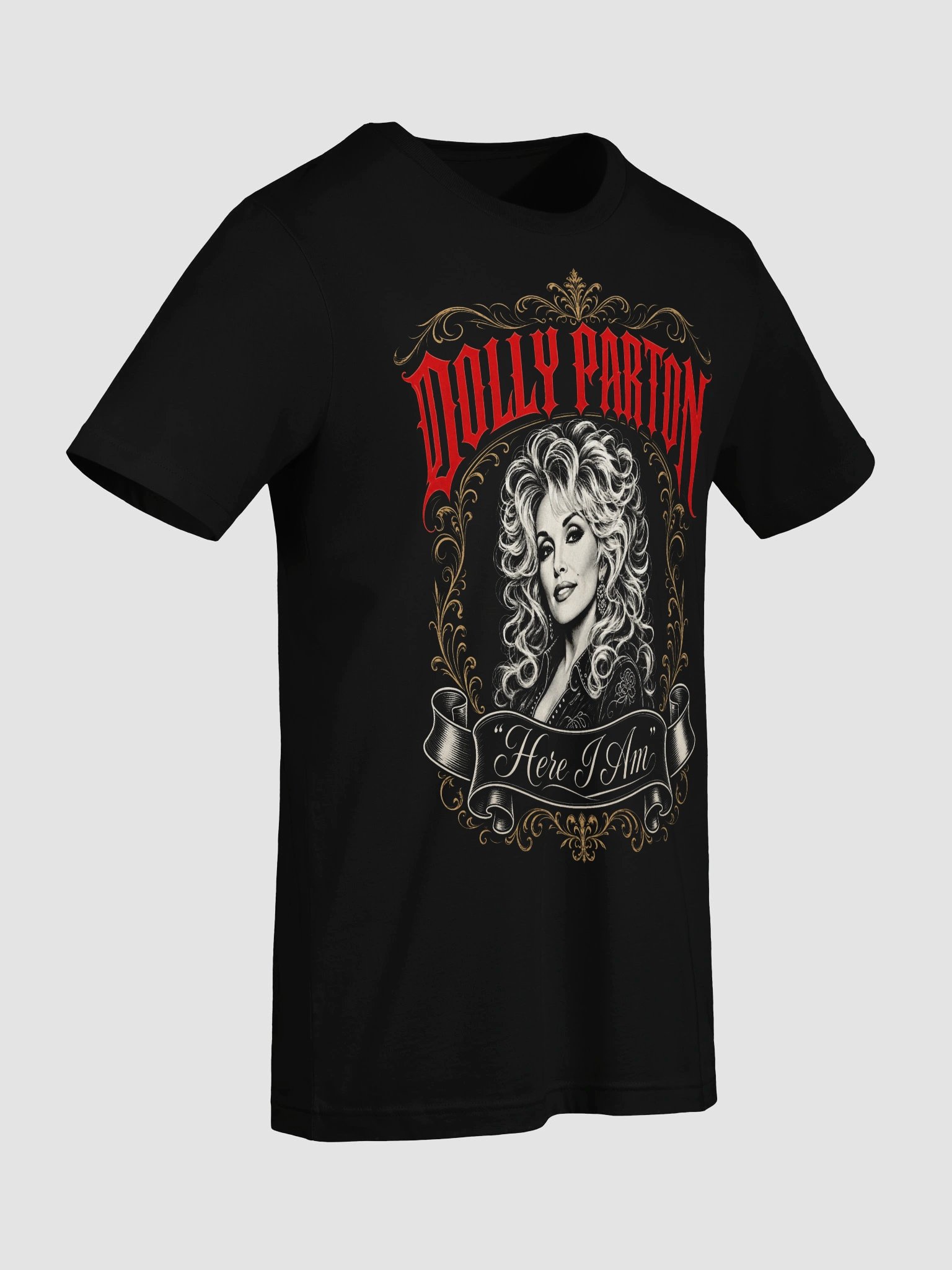 Dolly Parton Portrait Music Legend Vintage Dollywood T-Shirt product image (67)