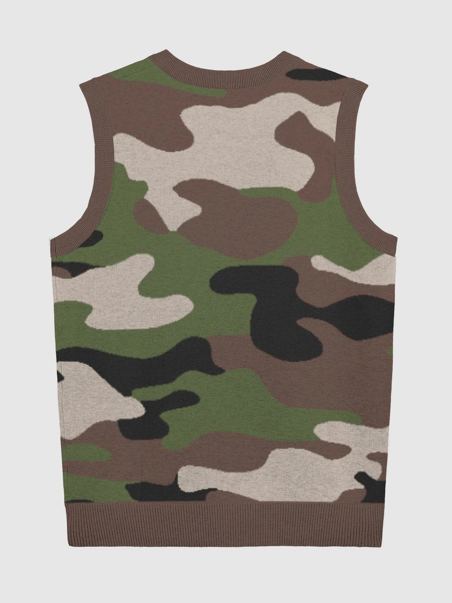 Customizable Camo V-Neck Vest product image (2)