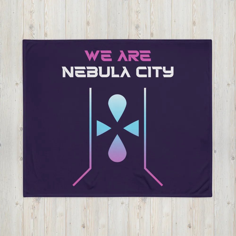 Nebula City Dreams Throw Blanket product image (16)