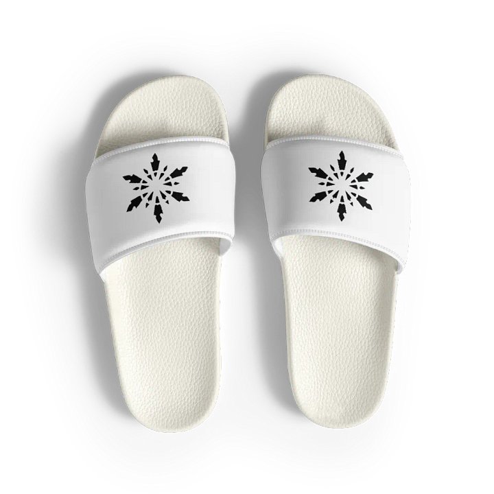 Off White Male Slides Black Crystal product image (2)
