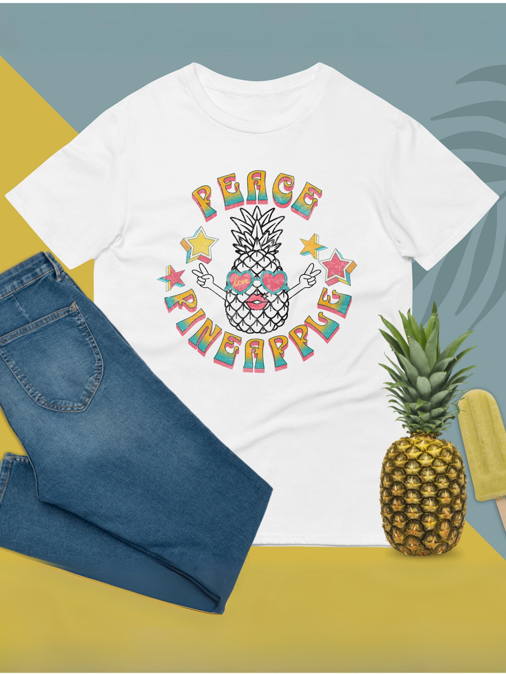 Peace, Love, Pineapple T-shirt product image (4)