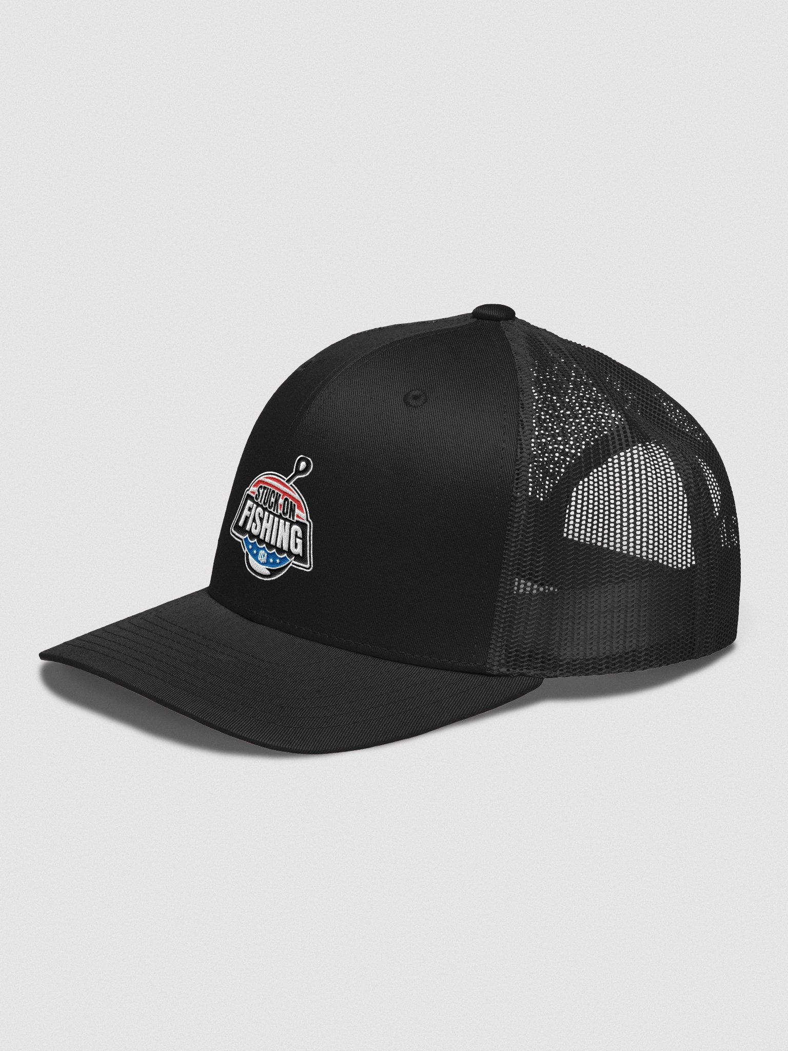 Stuck On Fishing Premium Trucker Hat product image (6)