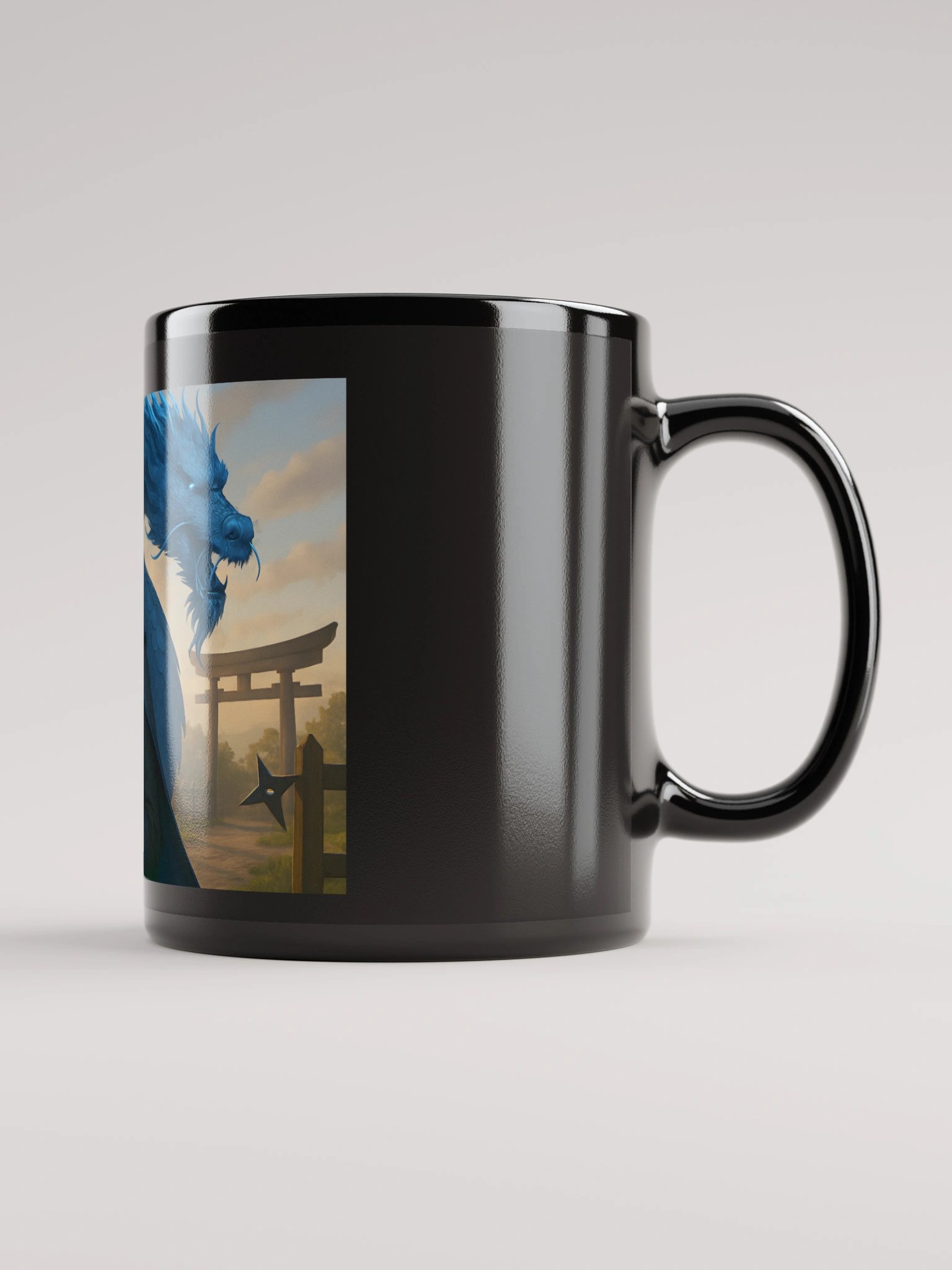 Ninja Dragon Mug 01 product image (2)