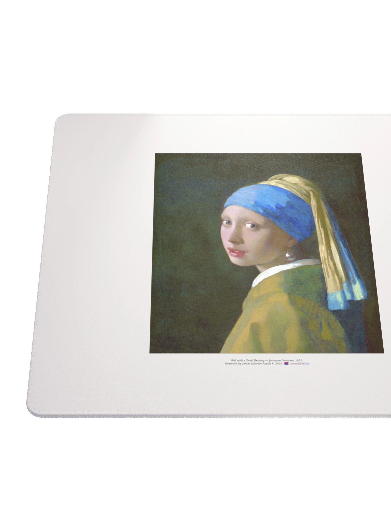 Girl with a Pearl Earring — Mouse Pad product image (6)