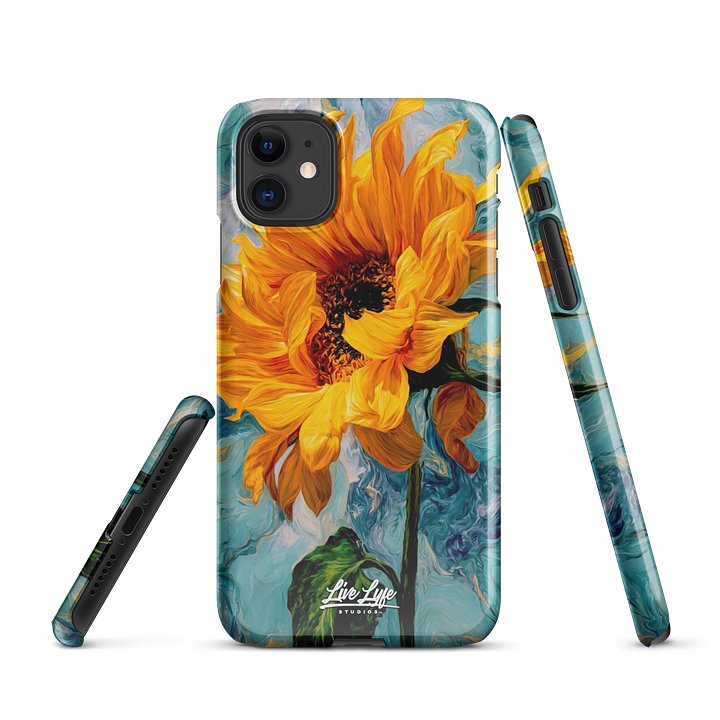 Sunflower Artwork Snap Case for iPhone product image (1)