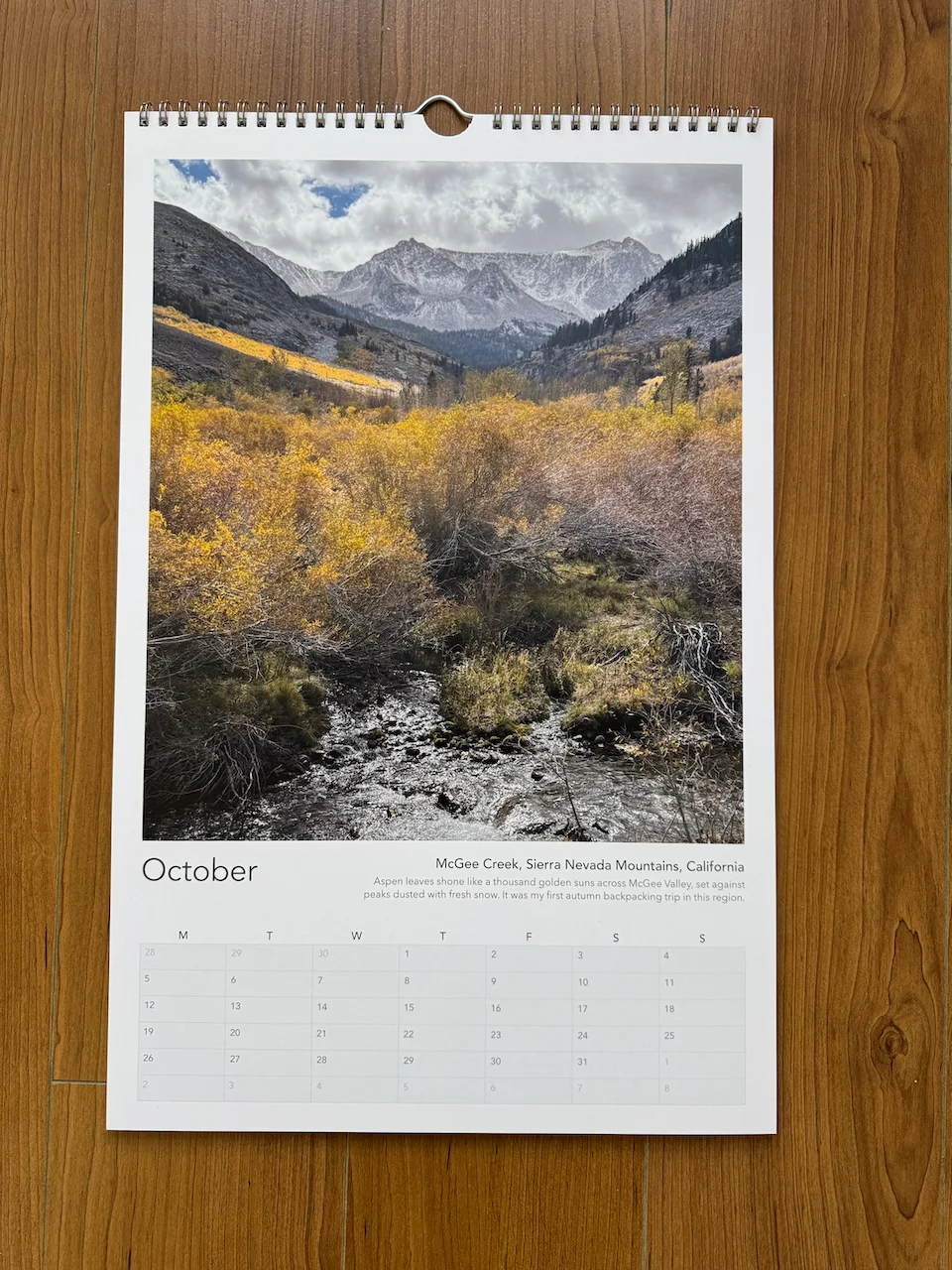 Calendar 2026 - Shifting Light product image (11)