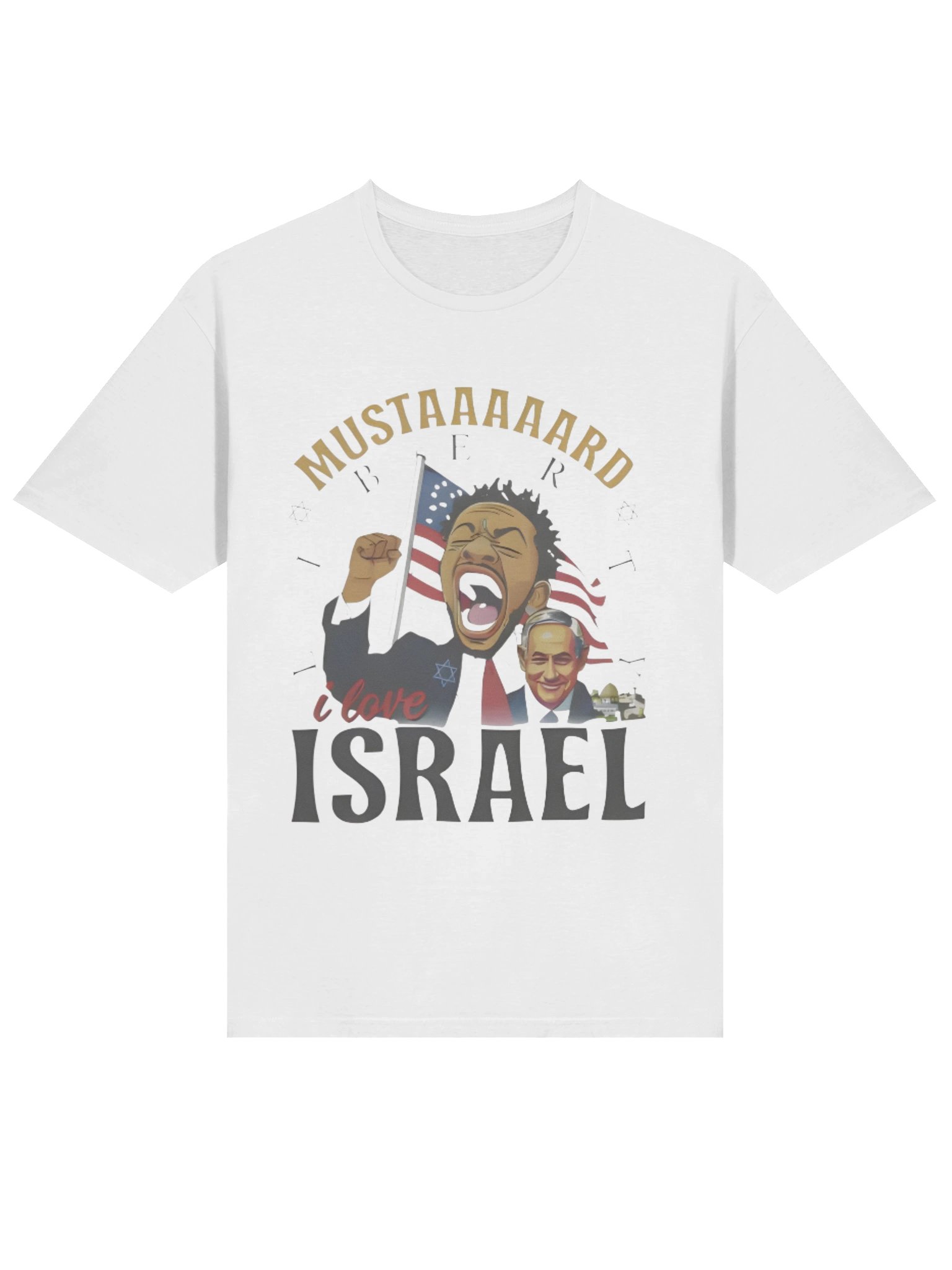 Kendrick Lamar Mustard Liberty I love Israel T-Shirt product image (2)