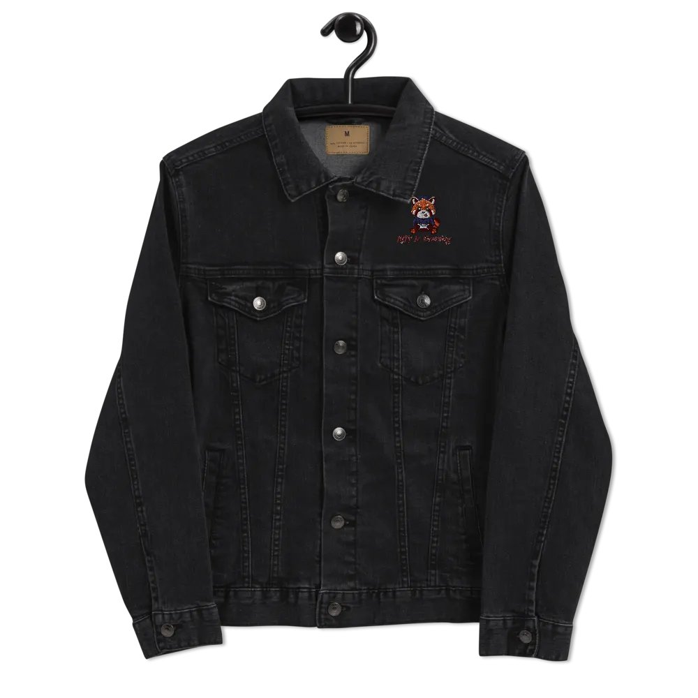 Jiffy Red Panda Denim Jacket product image (10)