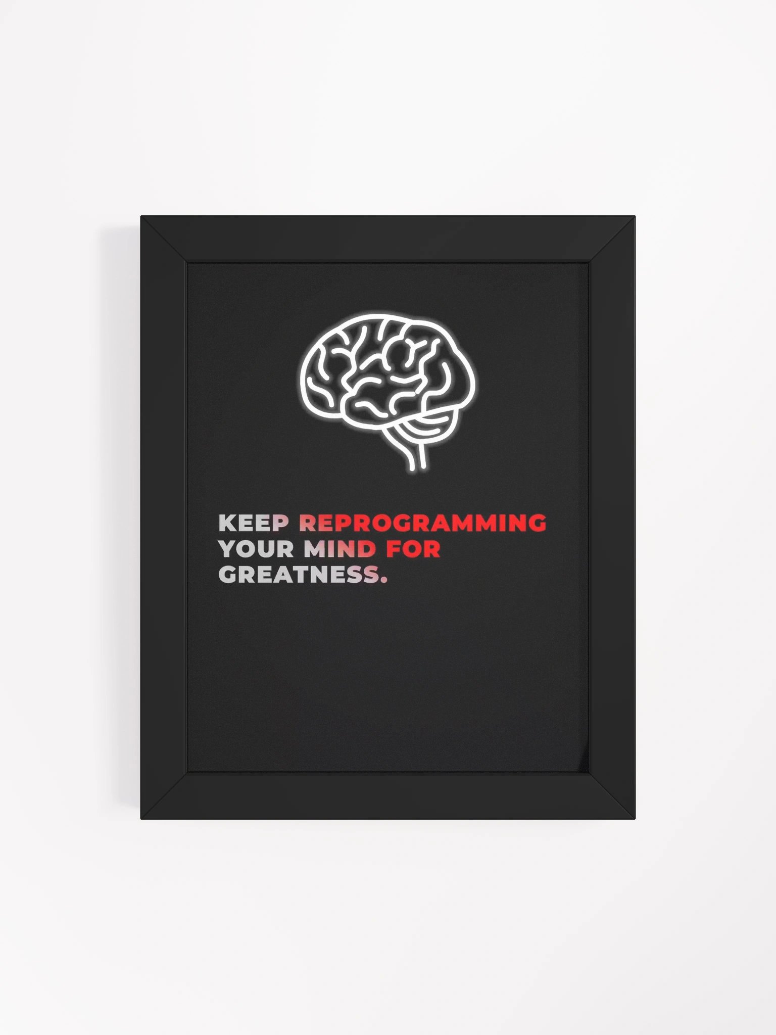 Motivational Wall Art, Wood Framed Poster product image (69)