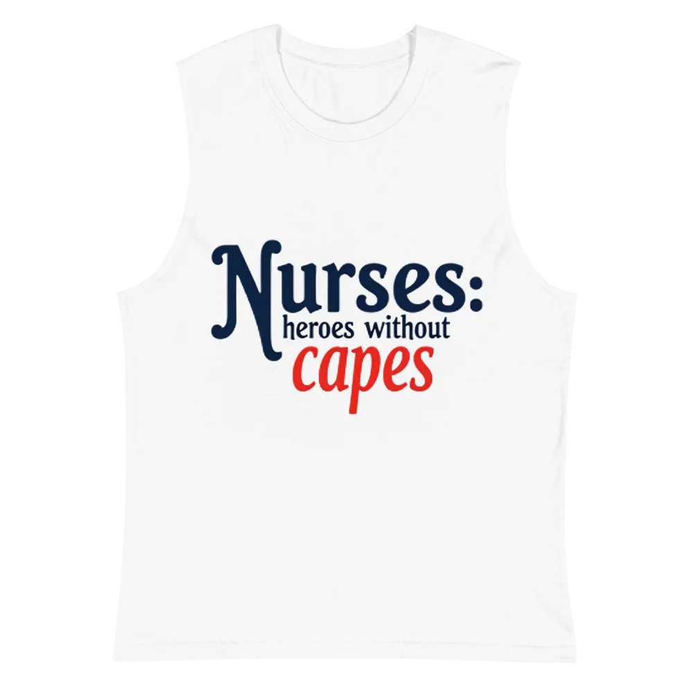 Heroic Nurses Muscle Tank product image (2)