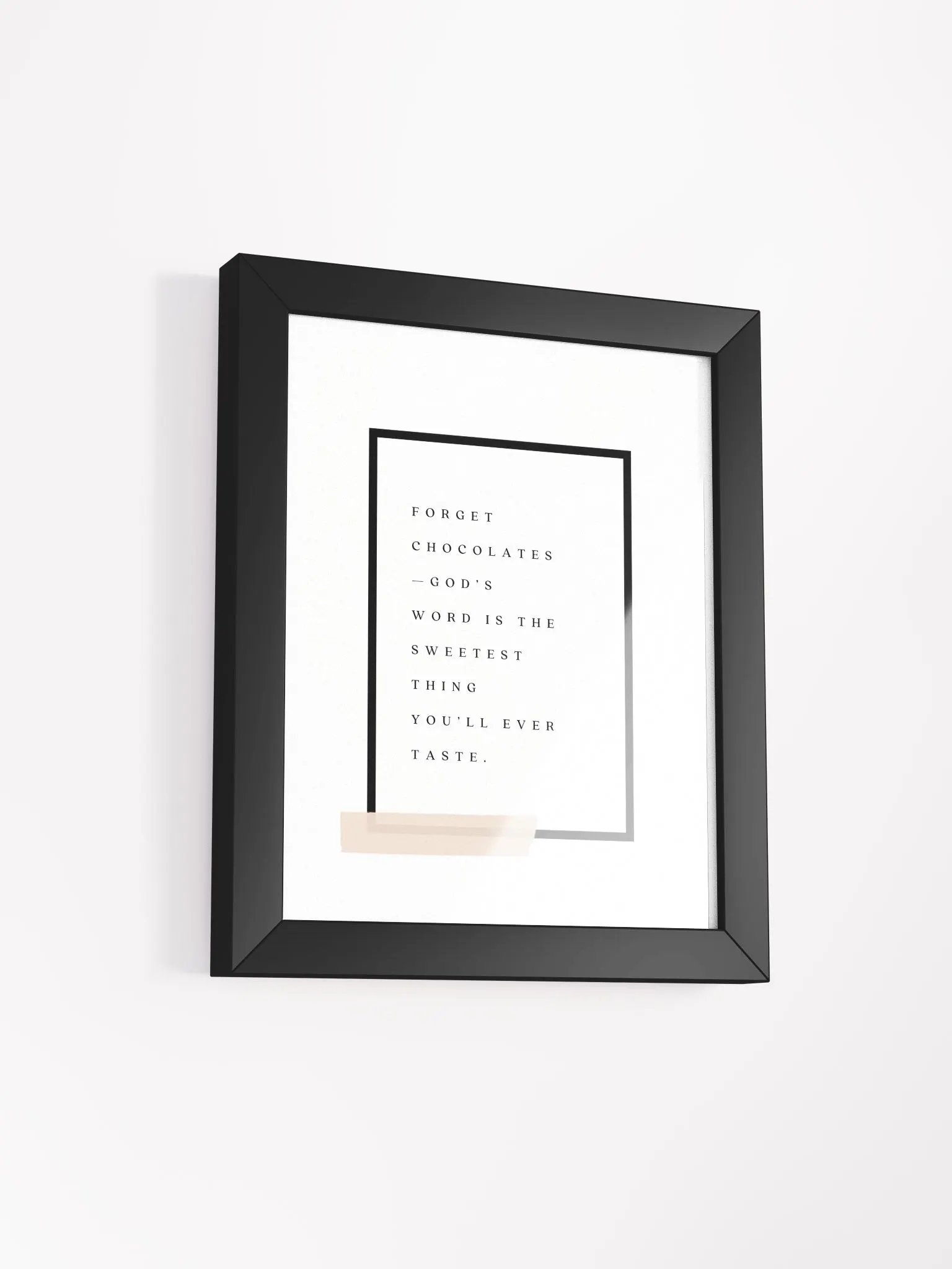 Forget chocolates—Framed Poster product image (44)