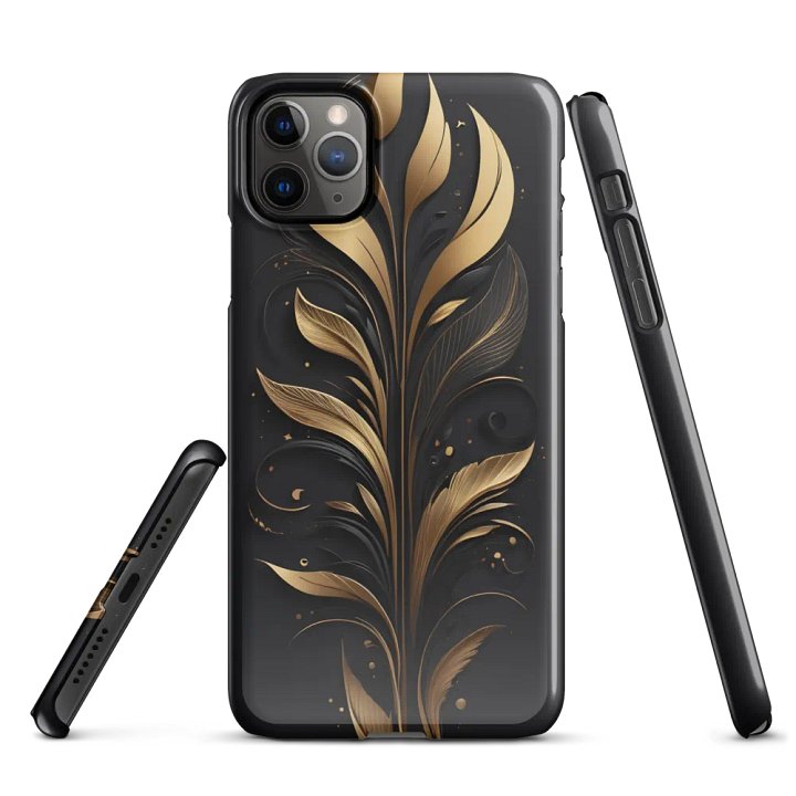 Snap Case for iPhone – The golden Leaves product image (5)