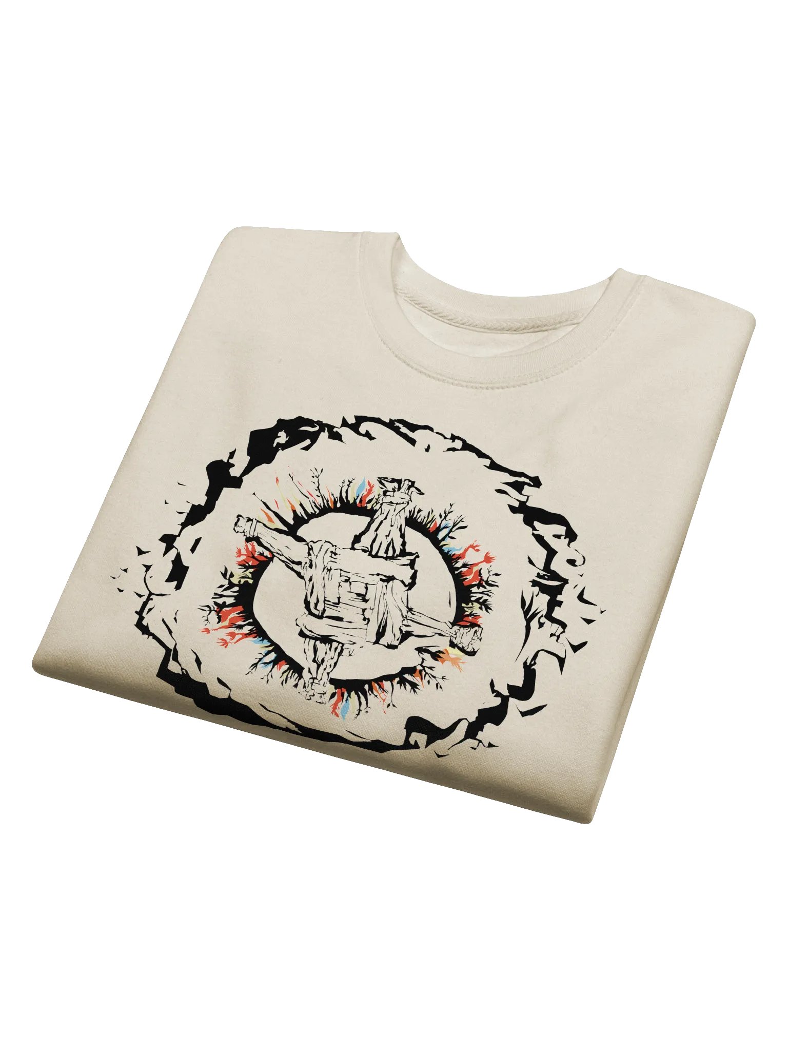 Brigid Cotton Heritage Premium Sweatshirt (Front Patch) product image (7)